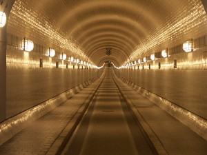 old Elbe tunnel